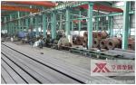 福建XX船舶重工集團公司定做的Q345D焊接方管正在緊張有序的生產中